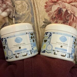 Scentsy Coconut Cotton Washer Whiffs - Blue and White